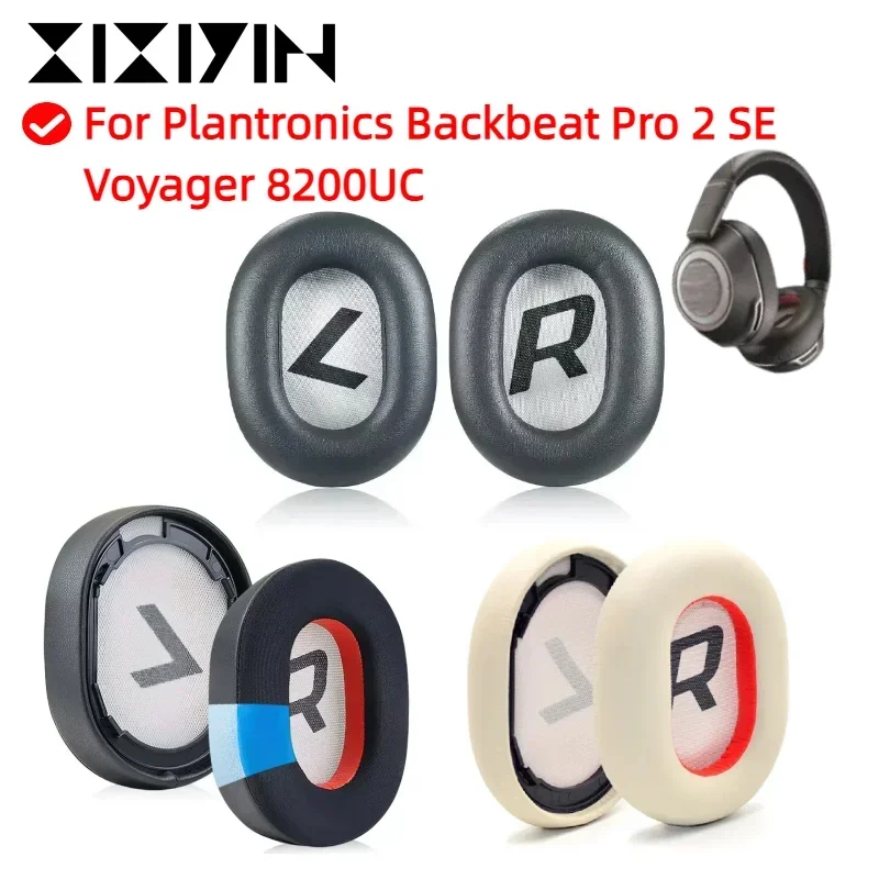 Replacement Headband for Plantronics Backbeat Pro 2 SE Voyager 8200UC Heaphones PU and Soft Memory Foam Ear Pad Repairing Parts,