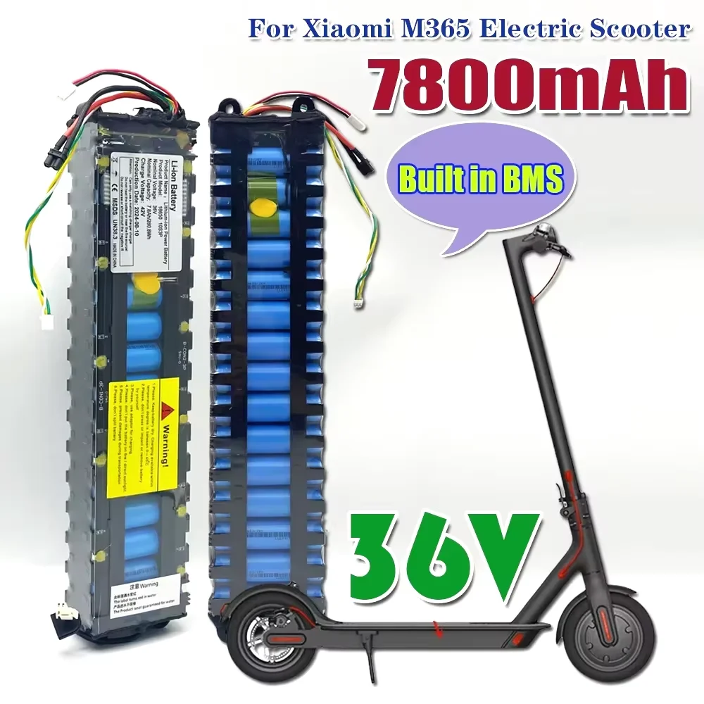 

M365 Litium Ion Battery Pack 10S3P NE1003-H Cell Communication Interface ,for Xiaomi M365 Electric Scooter 36V 7800mAh