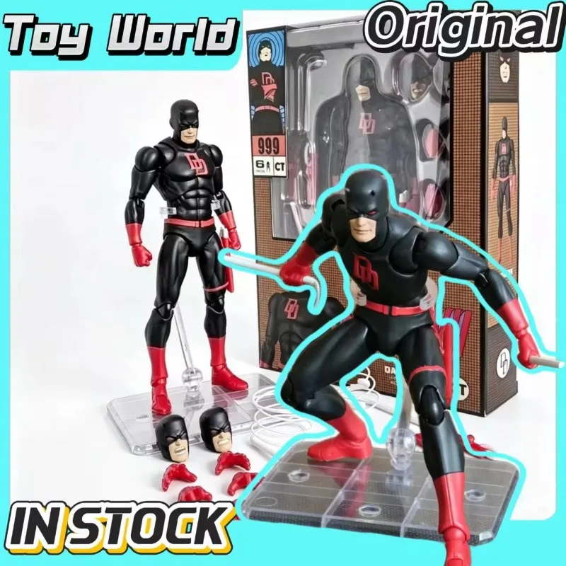 

CT Toys Daredevil Black 999 Comic Version Action Figure Mafex 223 Style PVC Figurine Model with Accessories Kids Fans Gift