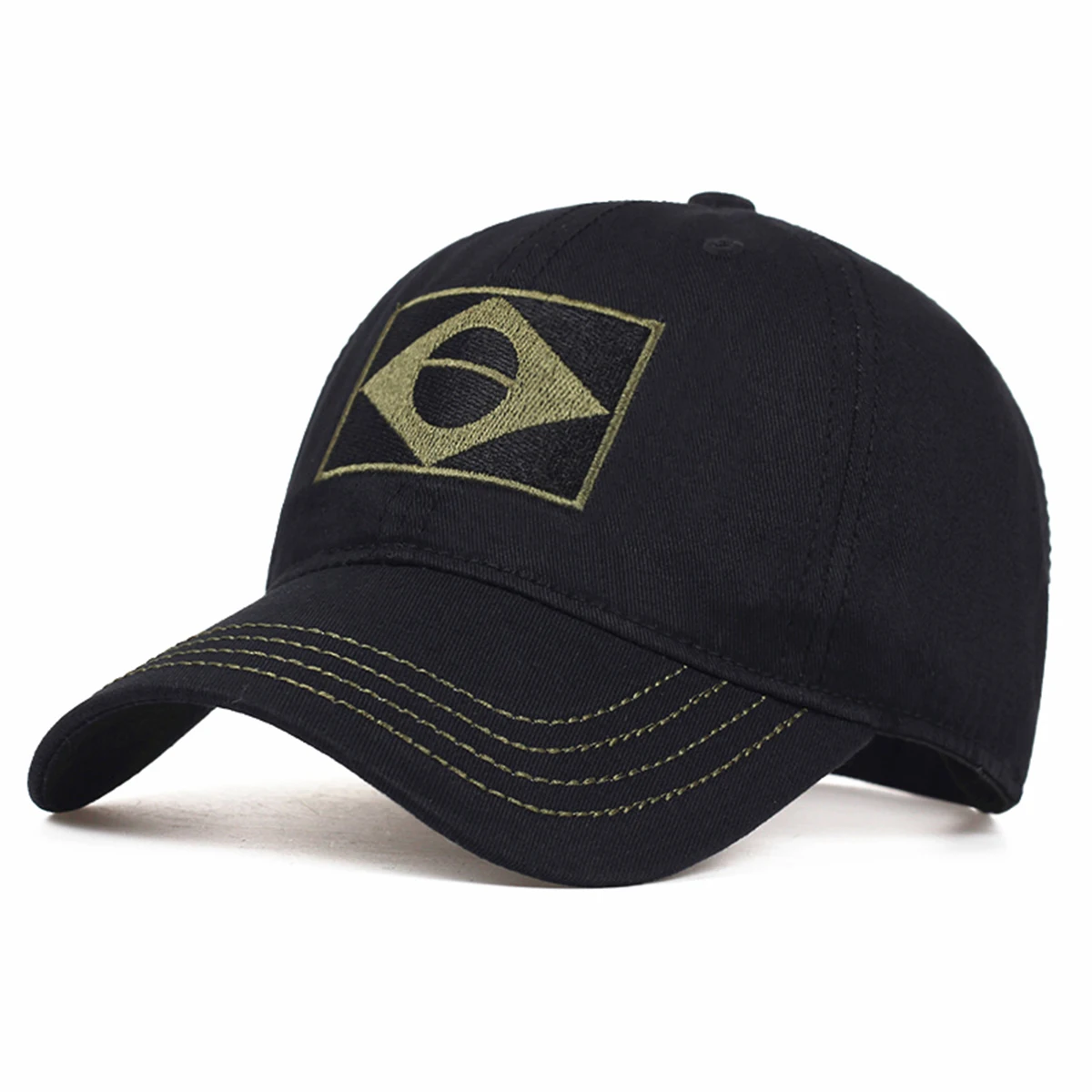 قبعة بيسبول تكتيكية للرجال ، علم البرازيل ، حماية من الشمس ، قبعة سناب باك ، قبعة جولف غير رسمية ، قبعة إيرسوفت ، أزياء الذكور ، الصيف