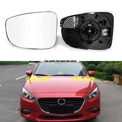 For Mazda 3 Axela 2017 2018 2019 Car Accessories Door Wing Rear View Mirrors Reflective Lens Rearview Mirror Lenses Glass