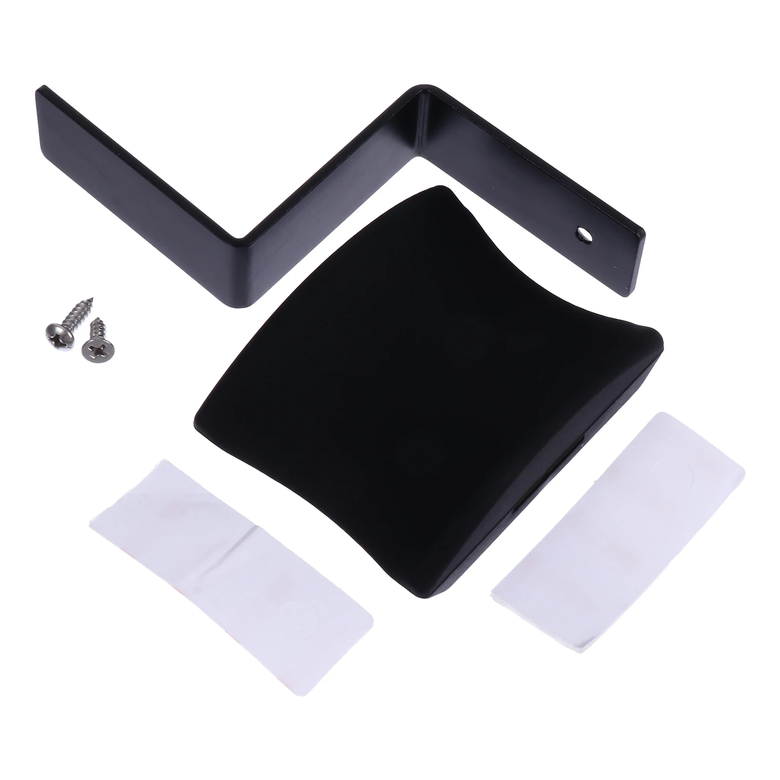 

Headphone Hanger Headset Holder Mount Simple Installation Screws Tape Silicone Bottom Multiple Colors Gift Idea Computer Stand
