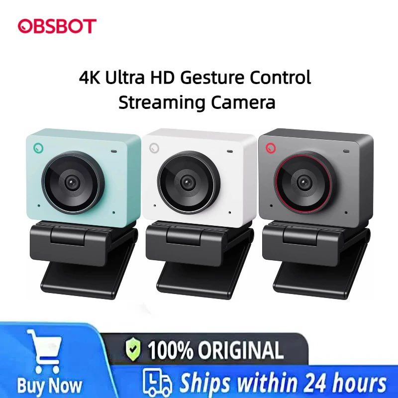 OBSBOT Meet 2 4K Webcam 48MP 1/2
