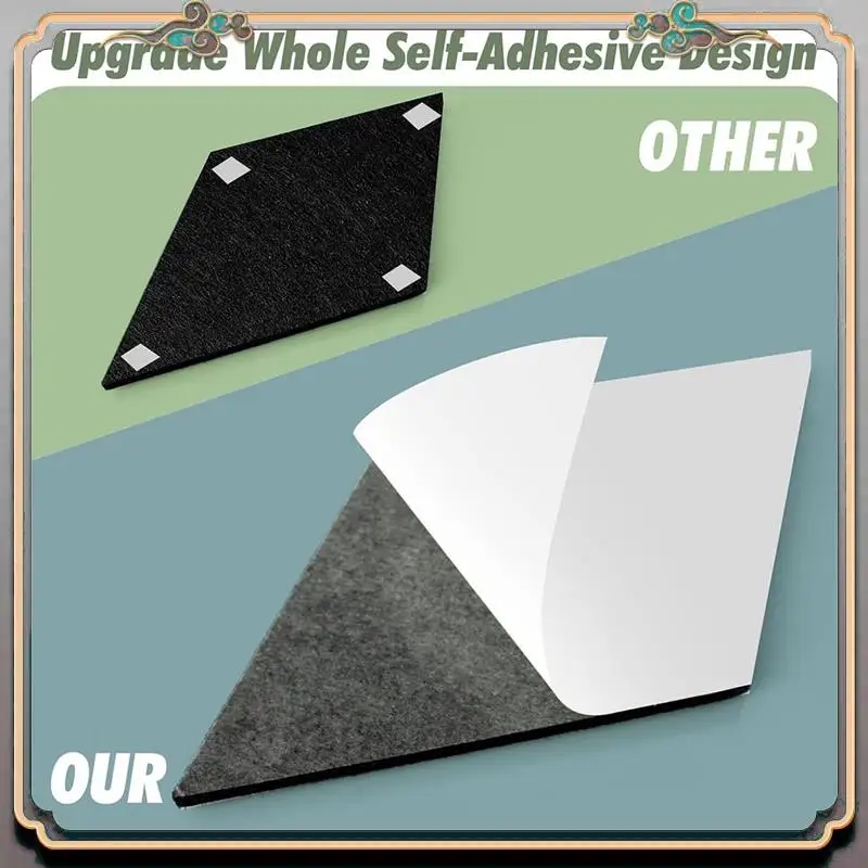 

Durable 24 Pack Self Adhesive Sound Proof Wall Panels,Sound Acoustic Foam Panels,Sound Absorbing Panels Wall Decor,Home,Studio D