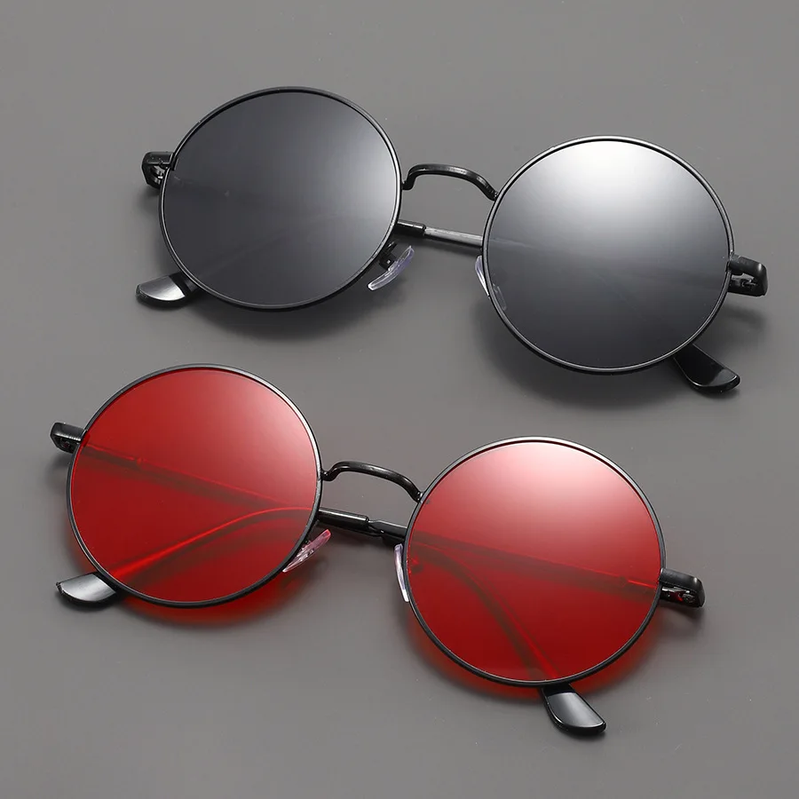 Fashion Round Sunglasses Men Women Vintage Driving Sun Glass