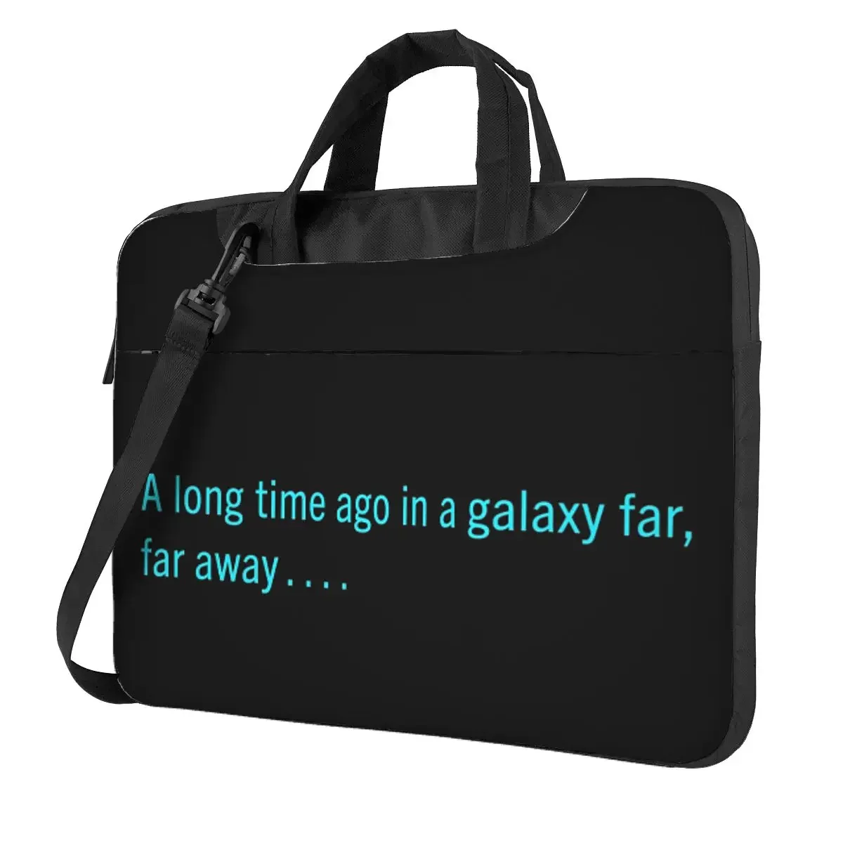 A Long Time Ago In A Galaxy Far, Far Away.... Crossbody Laptop Bag Computer Bag Resistant Protective Notebook Pouch Macbook