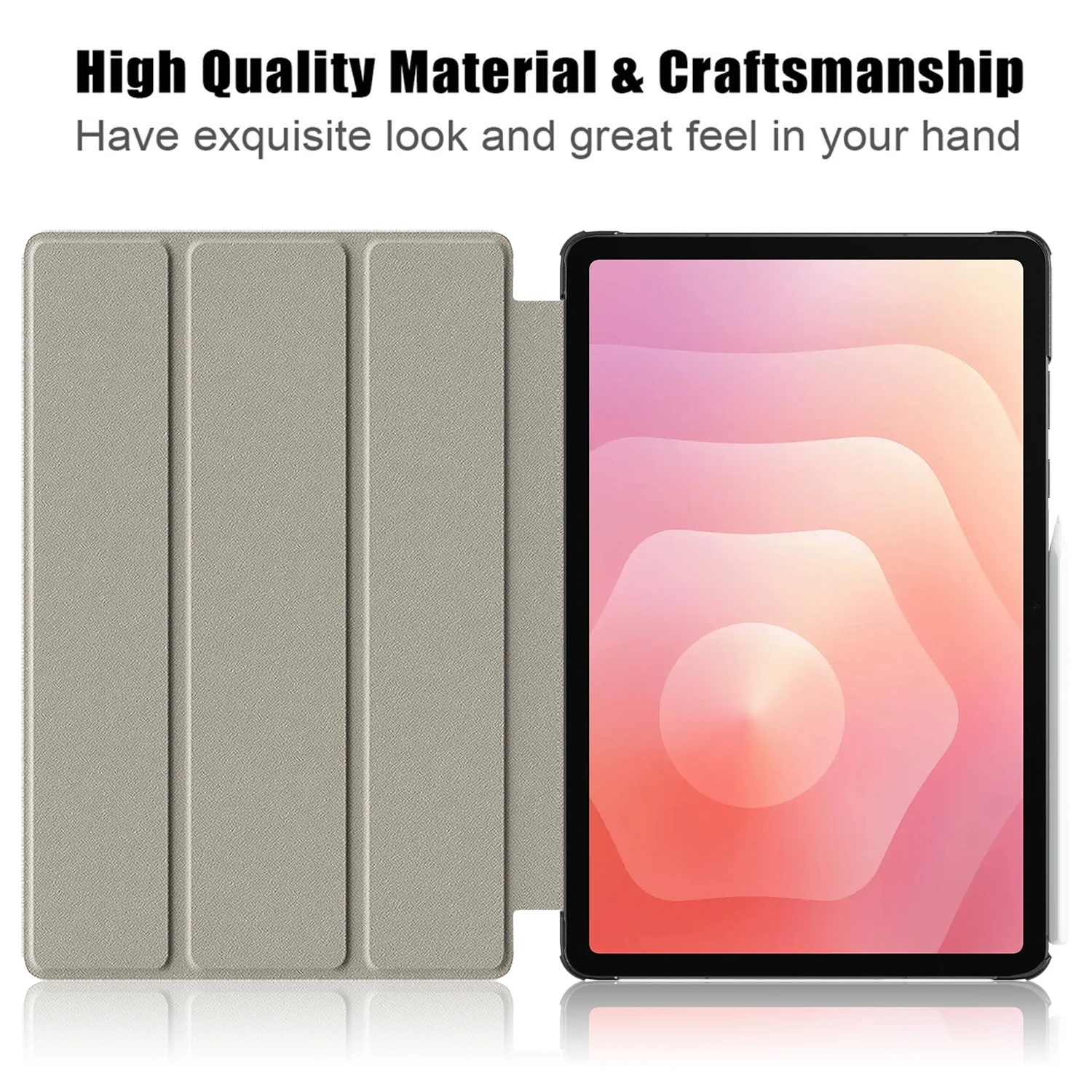 Per Samsung Tab S11 Custodia da 11 pollici 2025 Trifold Supporto magnetico in pelle Custodia rigida per Galaxy Tab S11 5G Custodia SM-X730/SM-X736