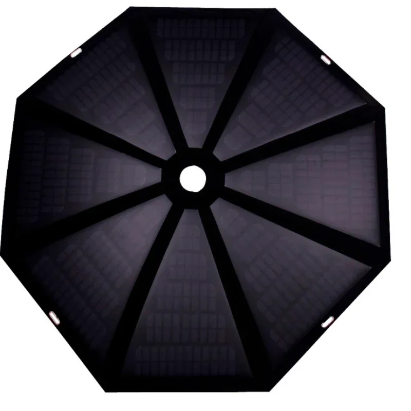 Portable high capacity waterproof solar panel umbrella 100W beach umbrella solar panel