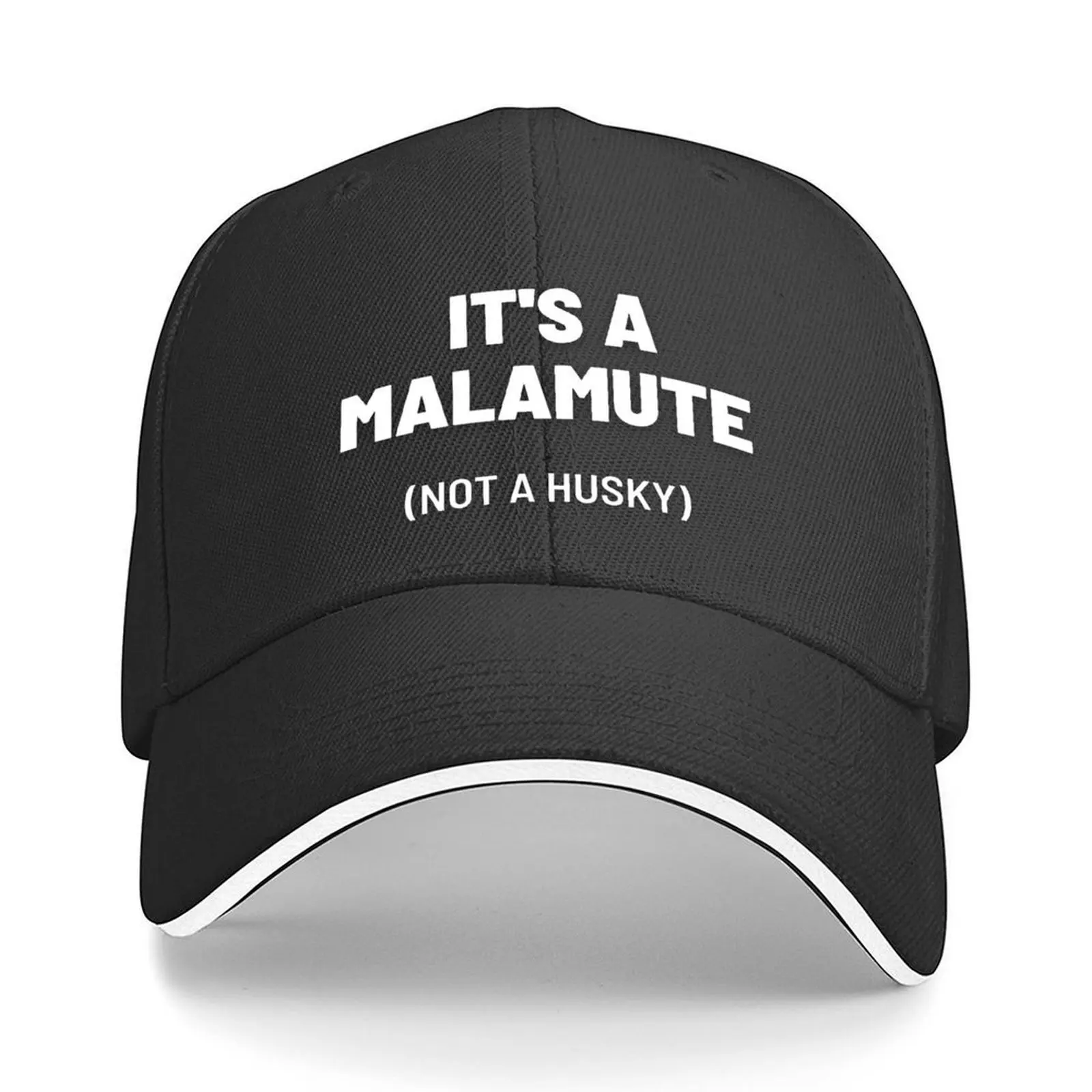 

It's A Malamute Baseball Cap Sun Cap Golf Cap Christmas Hat sun hat Baseball For Men Women's