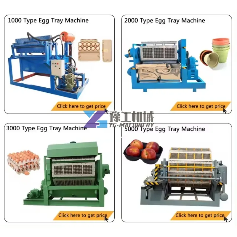 Carton Paper Egg Tray Making Machine Price Automatic Egg Tray Production Machine Waste Paper Recycling Machine