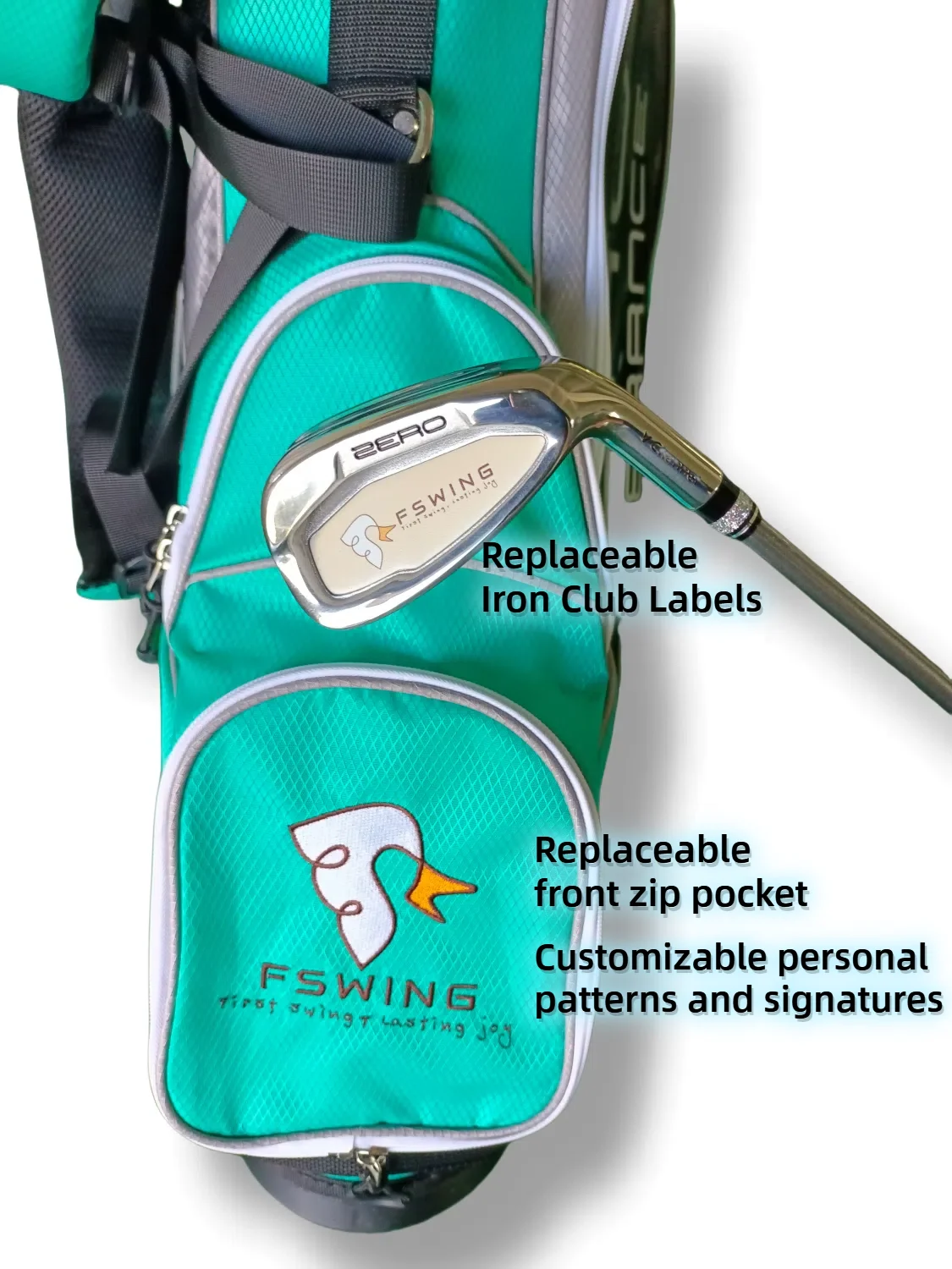 2024 High Quality Lightweight 4-Club Golf Set Comparable to USKIDS Personalized Pattern for 145cm-155cm Youth/Women/Beginners