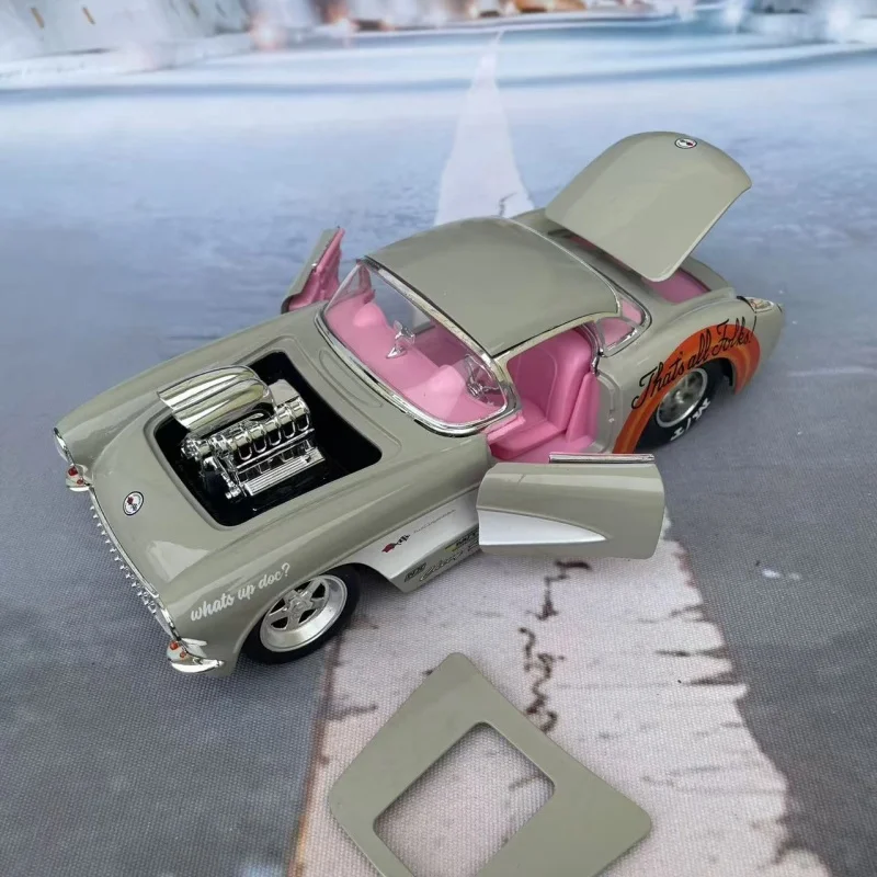 Coche de juguete Jada 1/24 Insect Rabbit (Chevrolet Corvette 1957) para niños, coleccionable, regalo