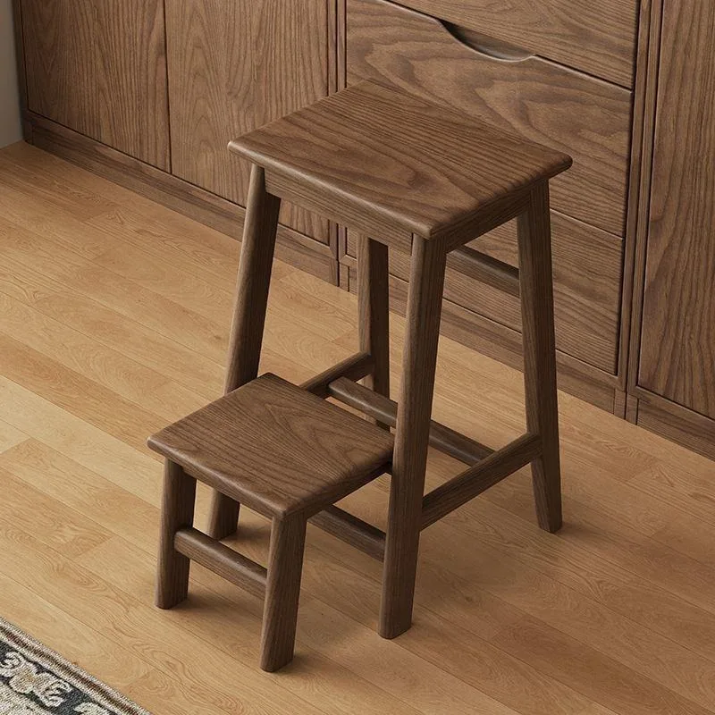 Solid wood ladder stool ladder, stool high bench multi-functional simple climbing chair