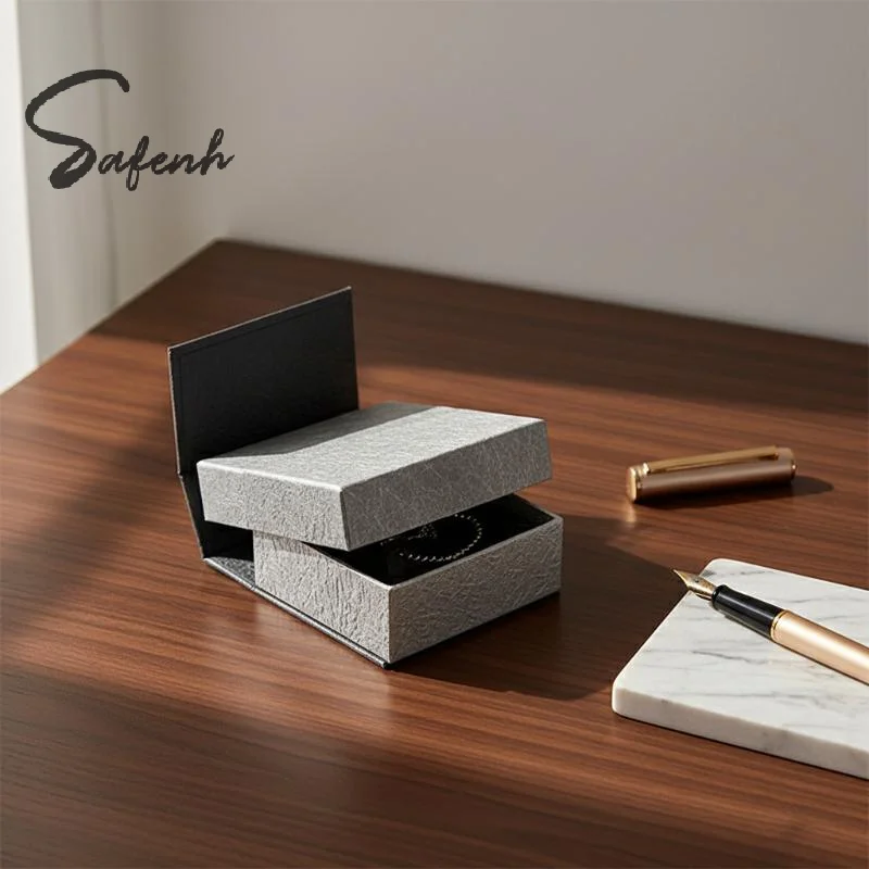 Earring Storage Slanted Flip Cover Necklace Case Bracelet Holder Magnetic Closure Jewelry Box For Home Storage Women Gift