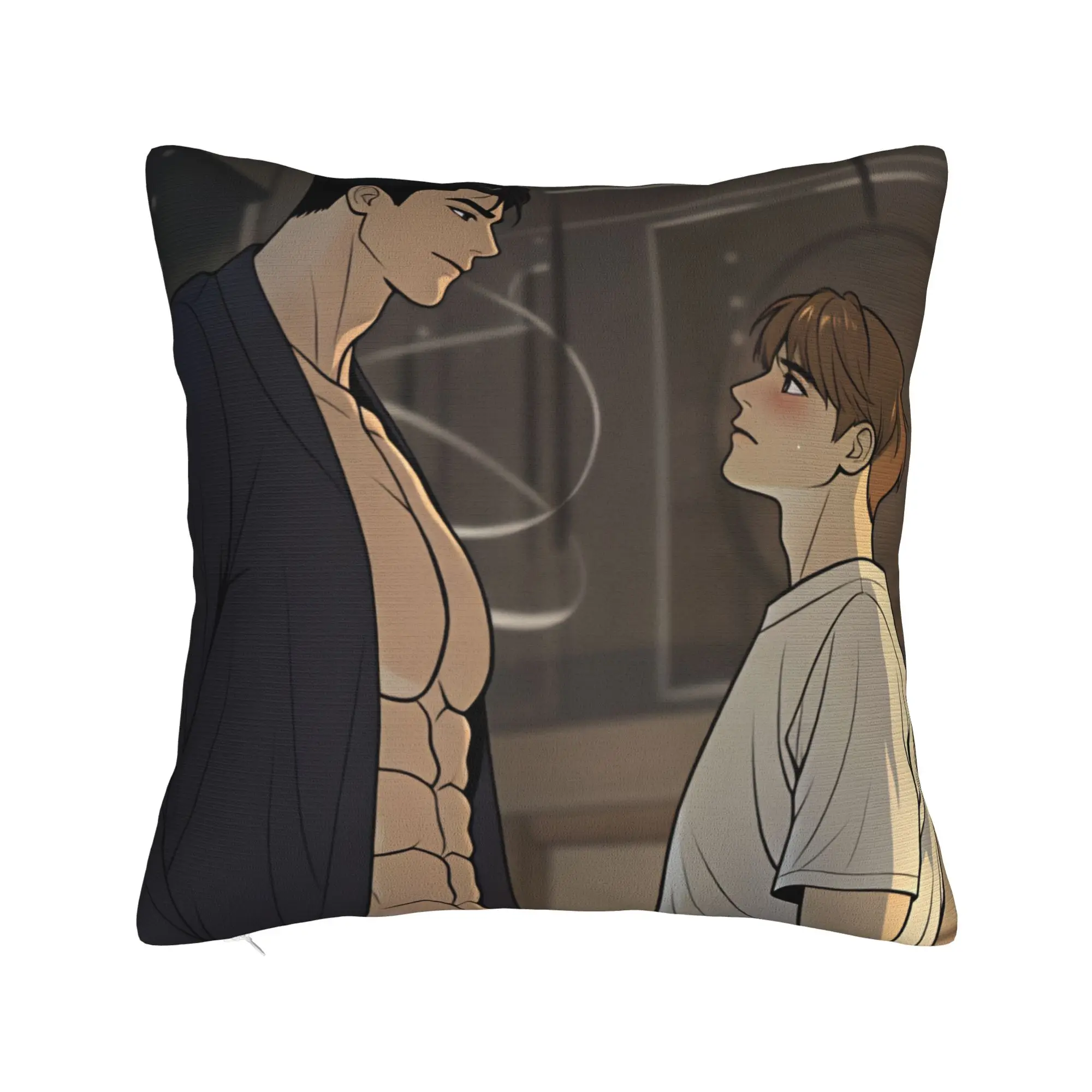 Bl Manhwa Jinx Joo Jaekyung   Pillow Case  Vintage Pillow Cover Soft Custom Cushion Cover Pillowcases For Sofa Car Home Decor