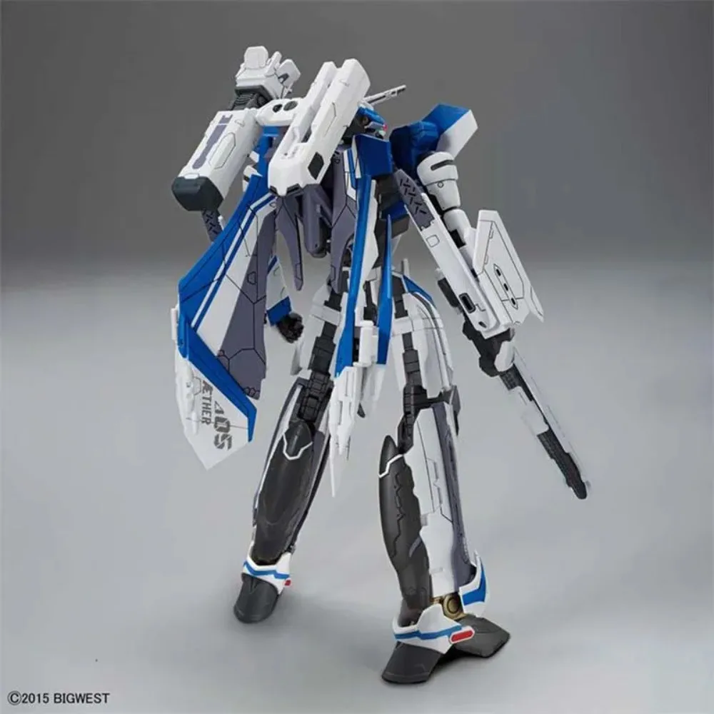 بانداي HG 1/100 ماكروس VF-31J SIEGFRIED (HAYATE IMMELMANN USE) مجموعة فاخرة الجمعية أنيمي عمل نموذج لجسم جمع اللعب
