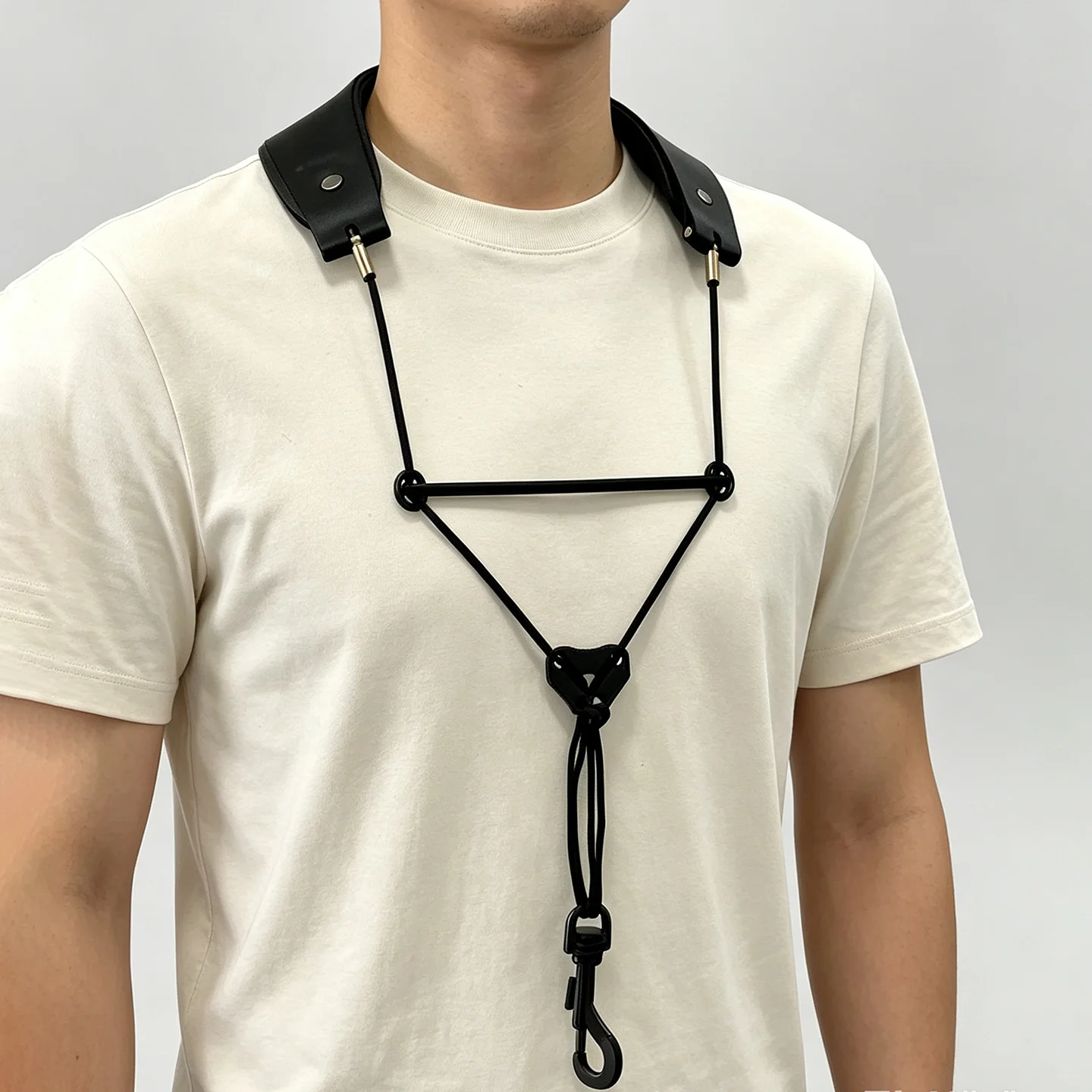 Alex Widen Saxophone Straps Adjustable Halter for Soprano Alto Tenor - Comfortable Wide Saxophone Harness