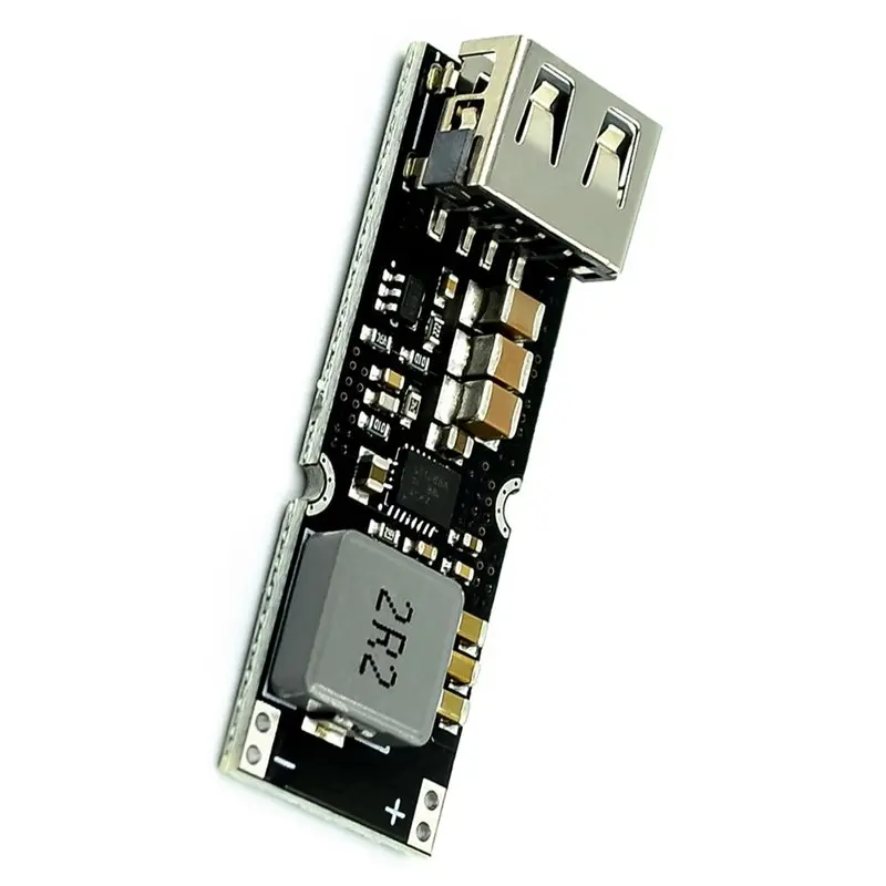 AS95-Single Cell Lithium Battery Boost Power Module Board 3.7V 4.2V Liter 5V 9V 12V Mobile Phone Fast Charge TPS61088 Module