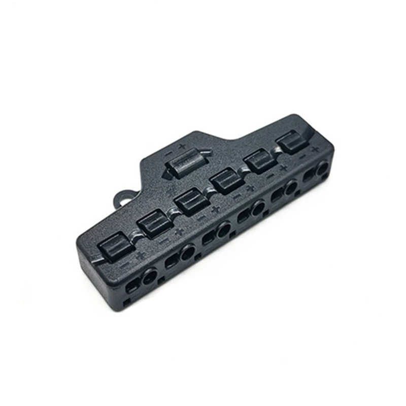 

6 Ports Quick Splitter Quick Connect Out Line Splitter Lighting LED Strip Model Lghts Railway Layout