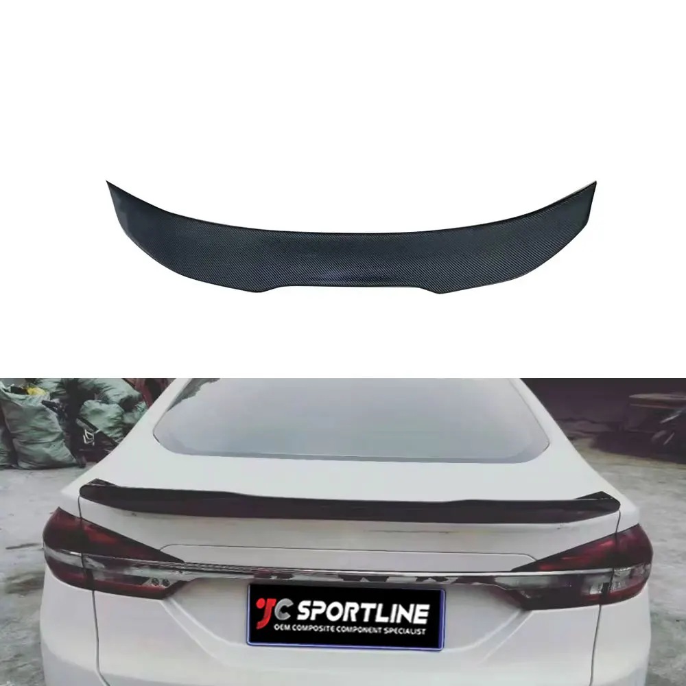 

Carbon Fiber Rear Trunk Spoiler for Ford Mondeo Sedan 4Dr 17-19