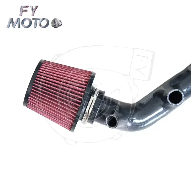 For BMW N54 07-10 135i 335i 535i 1M Z4 OEM Location Silicone Turbo Inlet Hose Intake Kit with wire reinforce inside