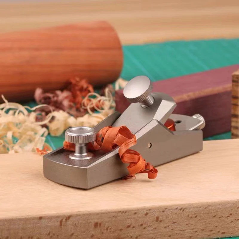 Woodworking Planer Aluminum alloy Mini Hand Planer European Flat Plane Bottom Edge Wood Trimming Plane DIY Carpenter Tools