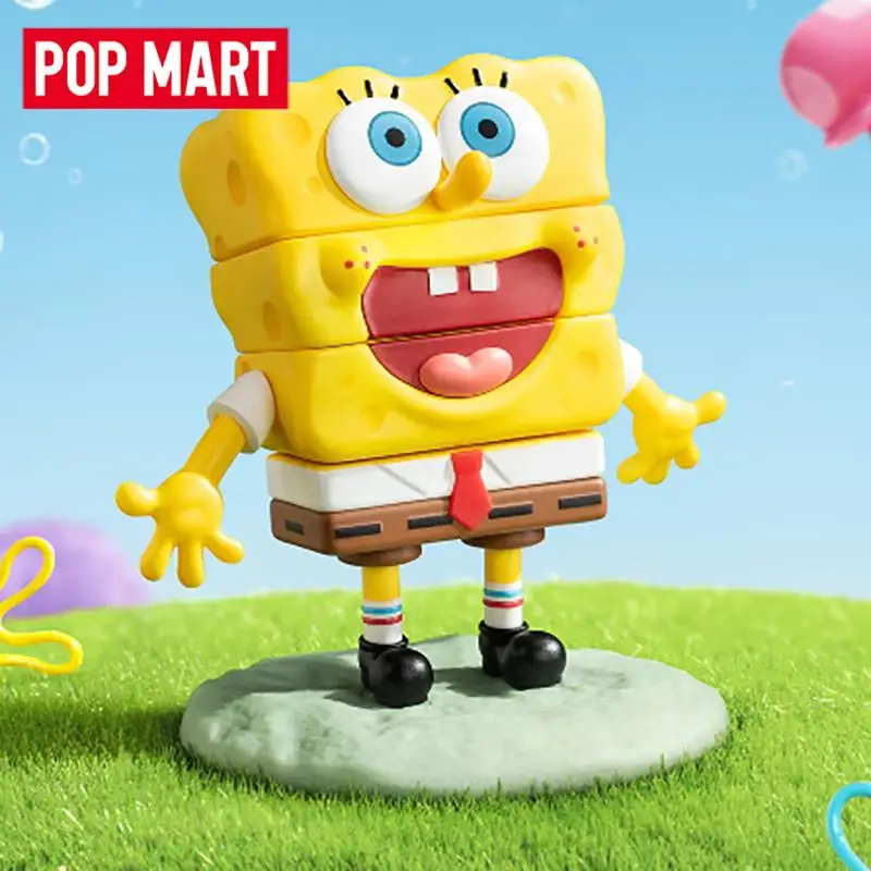 POP MART Spongebob That Doesn't Make Sense Series Trendy Blind Box Toys Mystery Box Mistery Action Figure Surprise Cute Model view 2