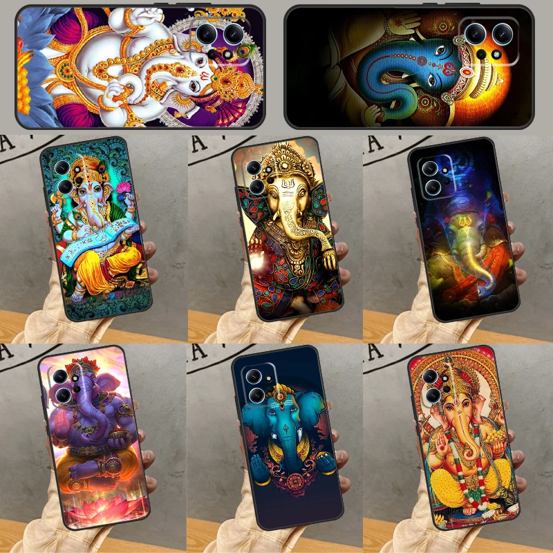 Ganesh Elephant God Case For Xiaomi Redmi Note 11 10 8 9 12 Pro Plus Note 12S 10S 11S 9A 10A 9C 10C 12C Cover