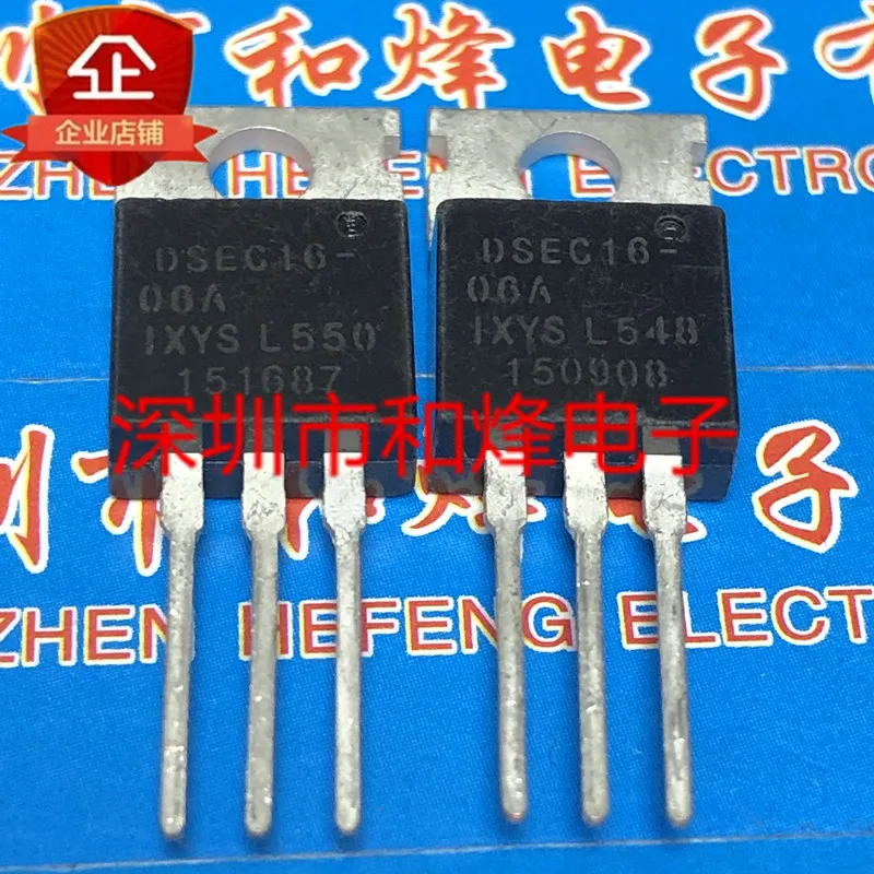 5PCS-10PCS DSEC16-06A TO-220- 600V 16A New And Original On Stock