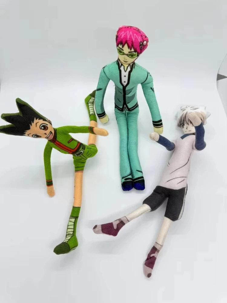 Anime The Disastrous Life of Saiki K Saiki Kusuo Cosplay Doll Twistable Shape Room Decoration Abstract Cartoon Figure Dolls Gift view 3