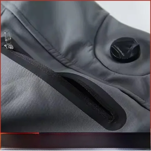 방수 기능이 있는 남성용 캐주얼 바지, 조절 가능한 허리끈, 모든 날씨에 적합한 야외용 부드러운 카고 바지