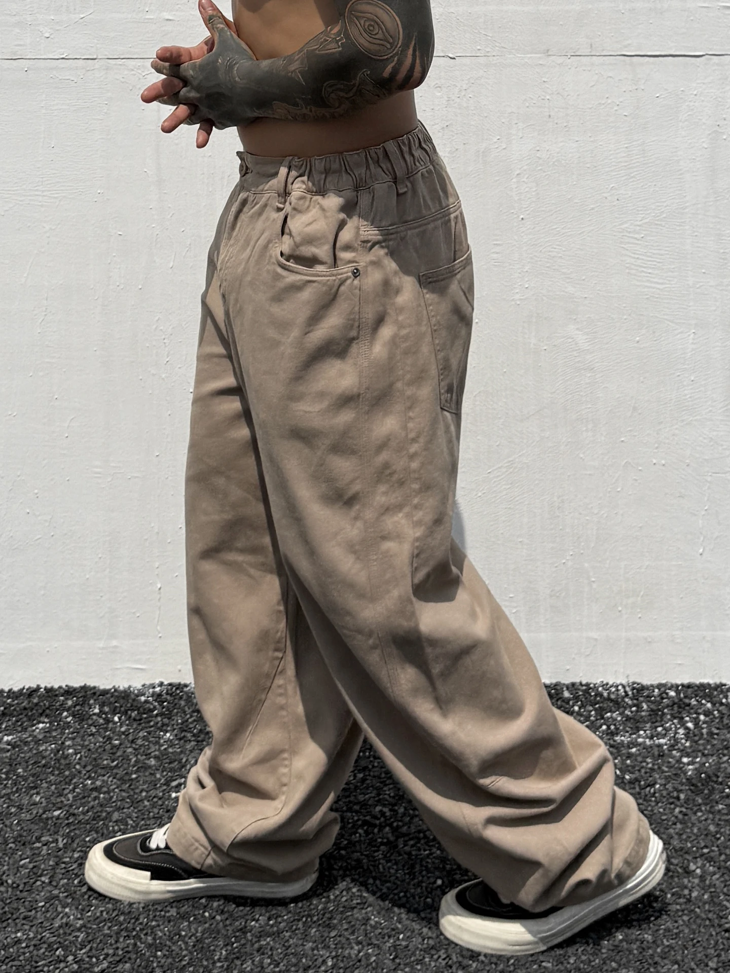 

Retro Men's Casual Jeans Loose Straight Leg Workwear Cotton Fabric Comfortable Fit Everyday Trousers by Cyphuge