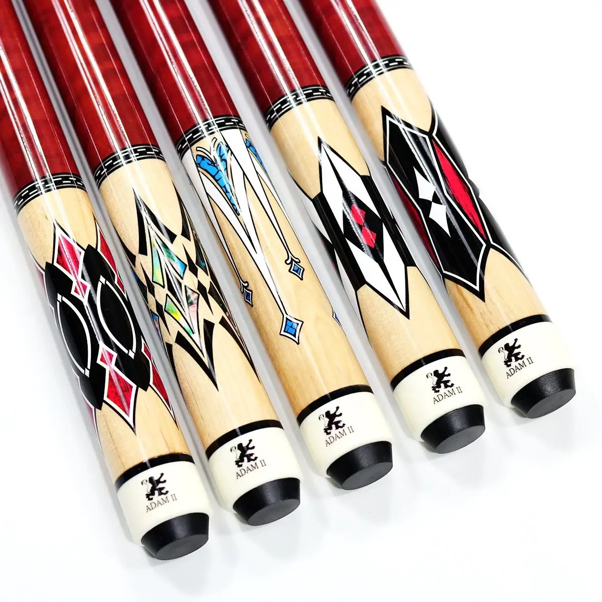 hit productXikuno High Quality 58-Inch Pool Cue Classic 1/2-Computer Design with Full Maple Shaft in Different Colors Special Pr