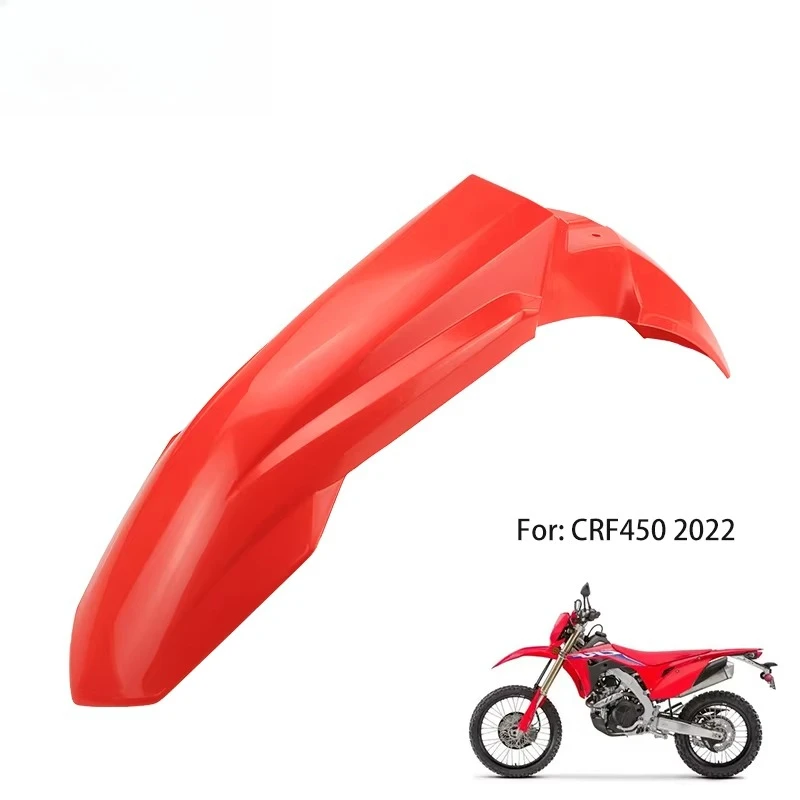 Racing Style Motorcycle Plastic Front Fender Fairing Universal Spare Parts Fit CRF450 2022 Off Road Dirt Bike Body Accessories