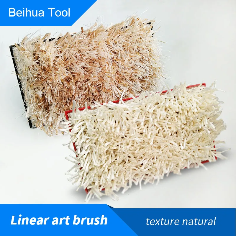 Art Paint Linear Brush Magic Color Paint Special Brush Texture Tool for Wall Decoration Art Paint Tool235x130mm