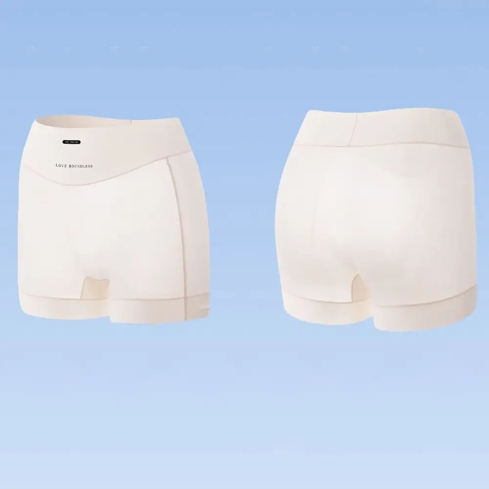 

Fashion Thin Ice Silk Panties Large Size Cotton Crotch Women's Briefs Underpants Simple Anti-Glare Shorts Girls