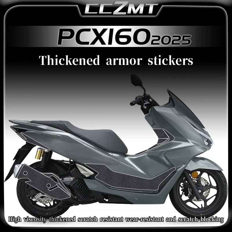 

For HONDA PCX160 PCX 160 pcx160 2025 Thickened armor stickers body protection stickers fuel tank stickers modified accessories