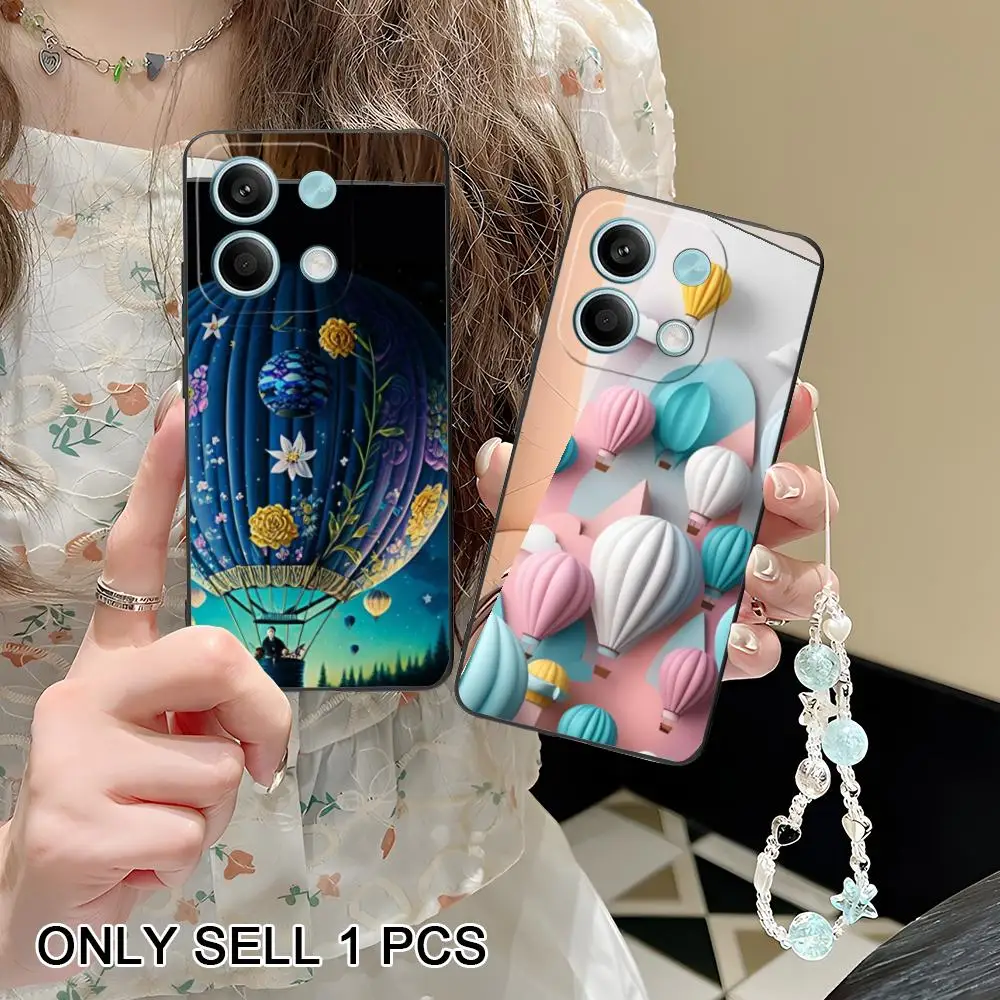 

Hot Air Balloon Phone Case for POCO F8 F7 F6 F5 F4 F3 F2 Pro GT C75 C71 C65 C61 C40 Pro Ultra Soft TPU Shockproof Cover