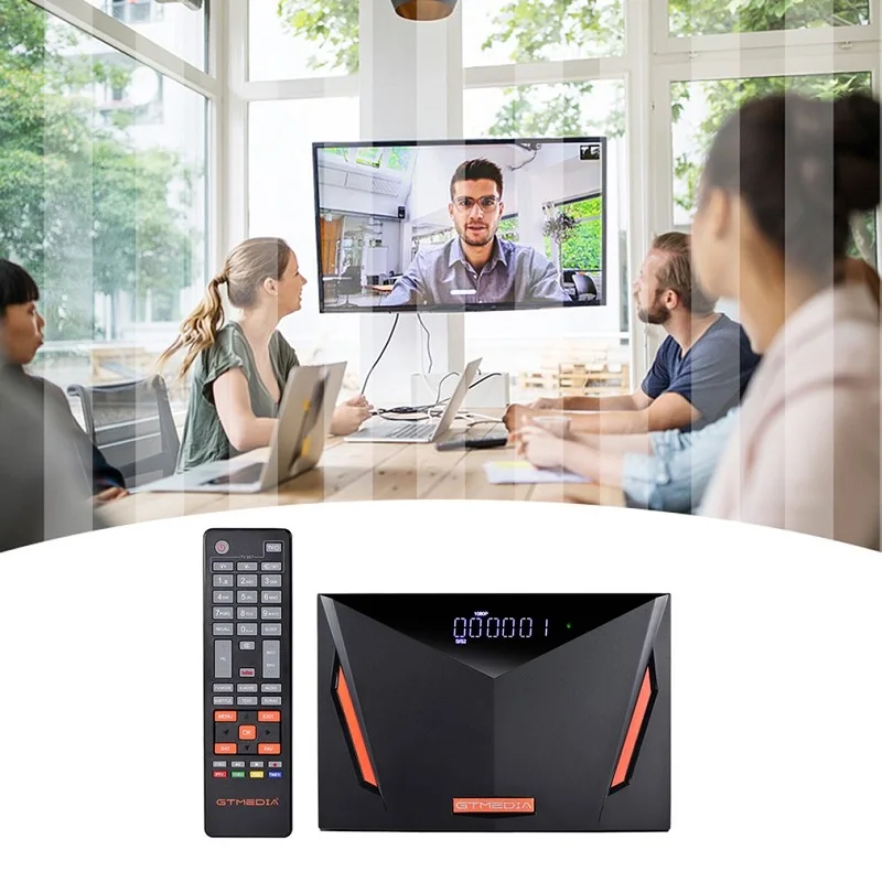 GTMEDIA V8 UHD استقبال الأقمار الصناعية 4K Ultra HD المدمج في WIFI DVB-S2 T2 كابل موالف H.265 دعم M3U CCAM OSCAM مشغل الوسائط