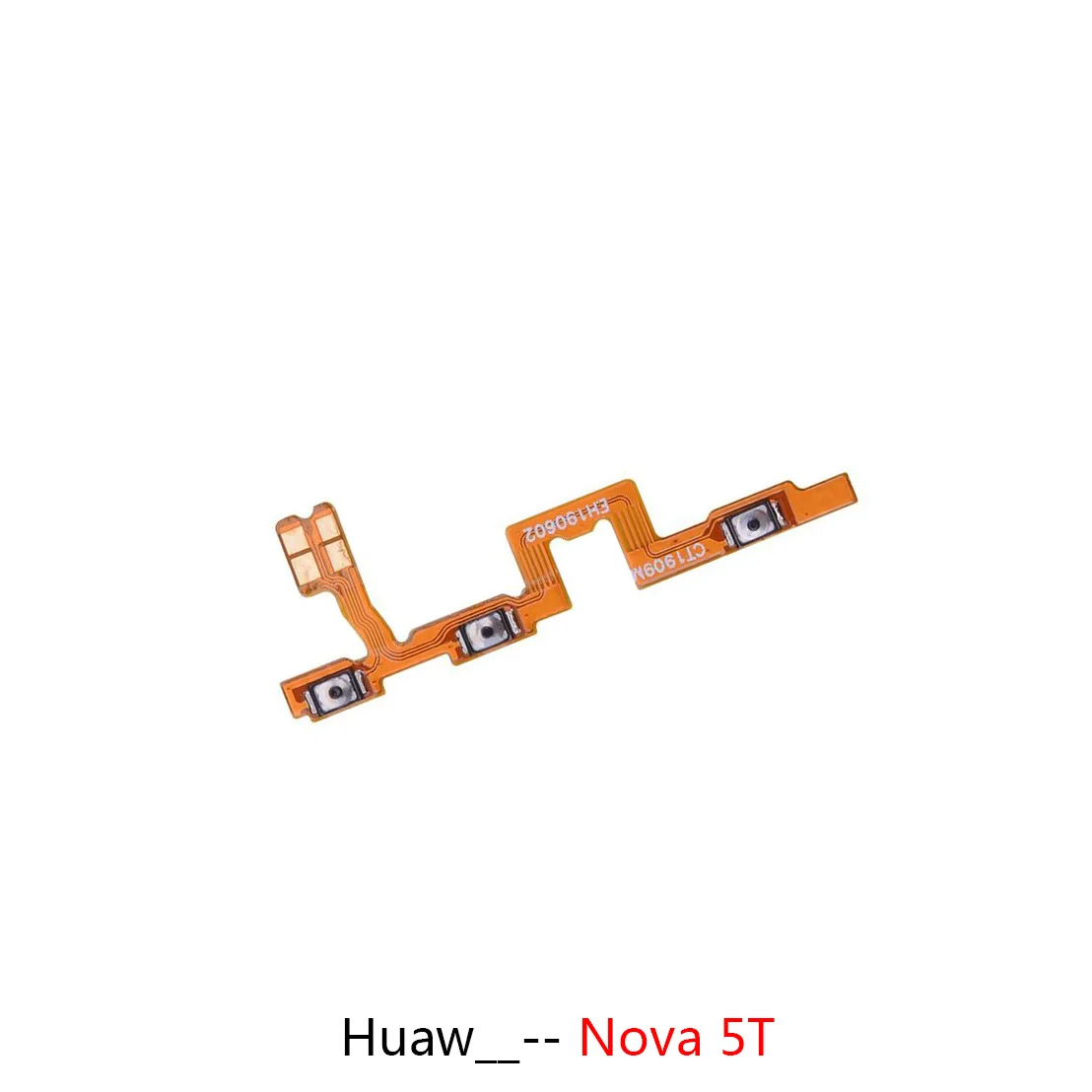 Power on off Nova 5i 5Pro 5T Flex cable For Huawei Nova7 7Pro 7SE Nova8 8i 9Pro 9SE volume up down buttons Replacement Parts