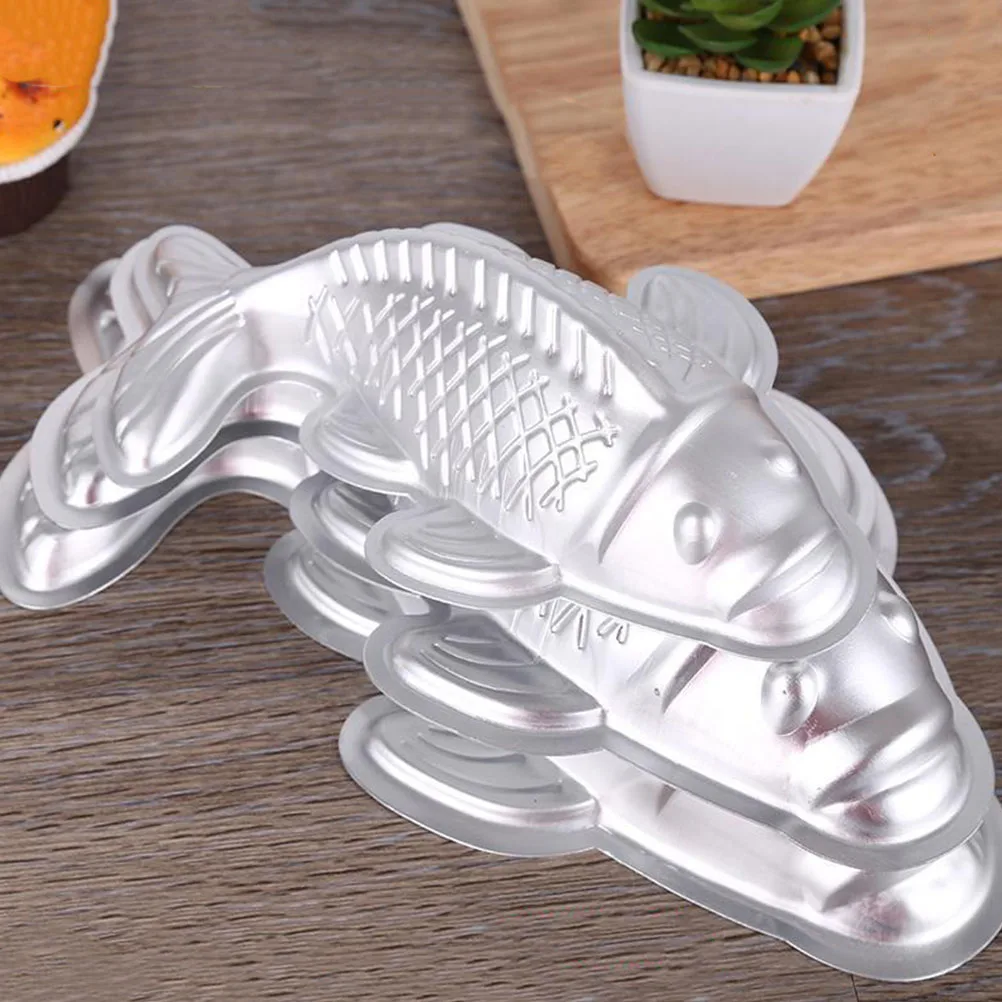 

2Pcs Fish Cake Mold for Rice Cakes Jelly Chocolate DIY Baking Tools Kitchen Supplies Safe Baking Supplies Material