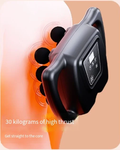 Massage Gun Rechargeable Muscle Massager Elderly Friendly, Home Waist Leg Back Body Relaxation Gift