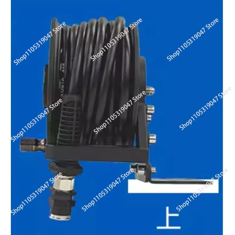 Manual Automatic Pipe Winder Air Pump Pipe Shower Water Manual Outdoor Car Wash Connect The Water Tank To Tighten Pipe Reel
