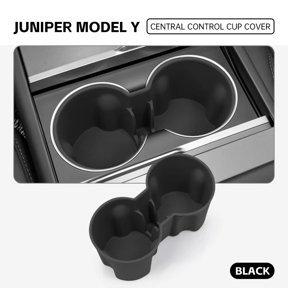 Car Cup Limiter For Tesla Model 3/Y Auto Interior Accessories Car Center Console Storage Box Car Cup Holder Limiter For Tesla