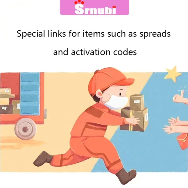 Srnubi Special link for items such as spreads and activation codes for RU