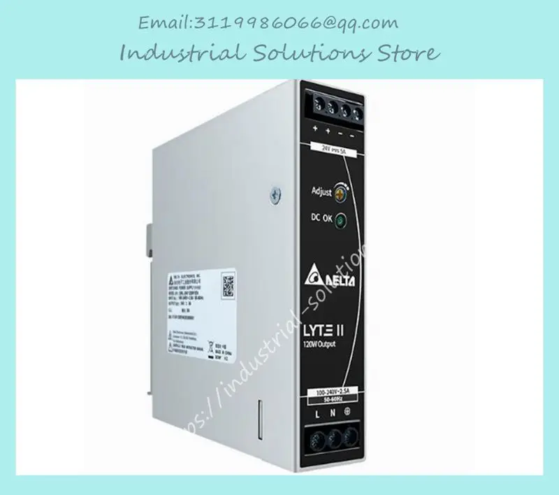 DRL-24V120W1EN Đồng Bằng Chuyển Mạch Điện Đường Sắt Series 24V5A120W DC