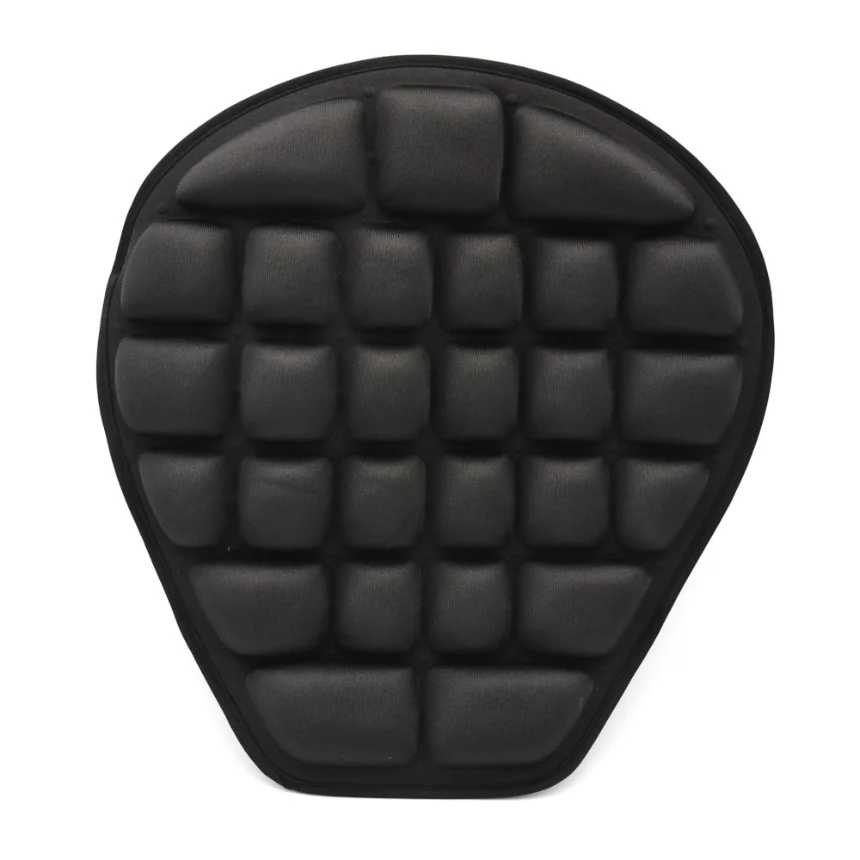 Air Pad Motorcycle Cool Seat Cover Seat Sunscreen Mat Electric Car Inflatable Decompression Motorcycle Seat Cushion 1pcs