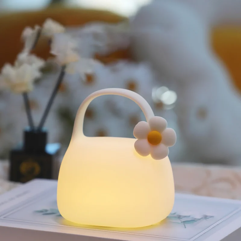 Cute Night Light Table Lamps USB Charging Night Light Table Desk Lamp Touch-Sensitive Function For Halloween Christmas Birthday