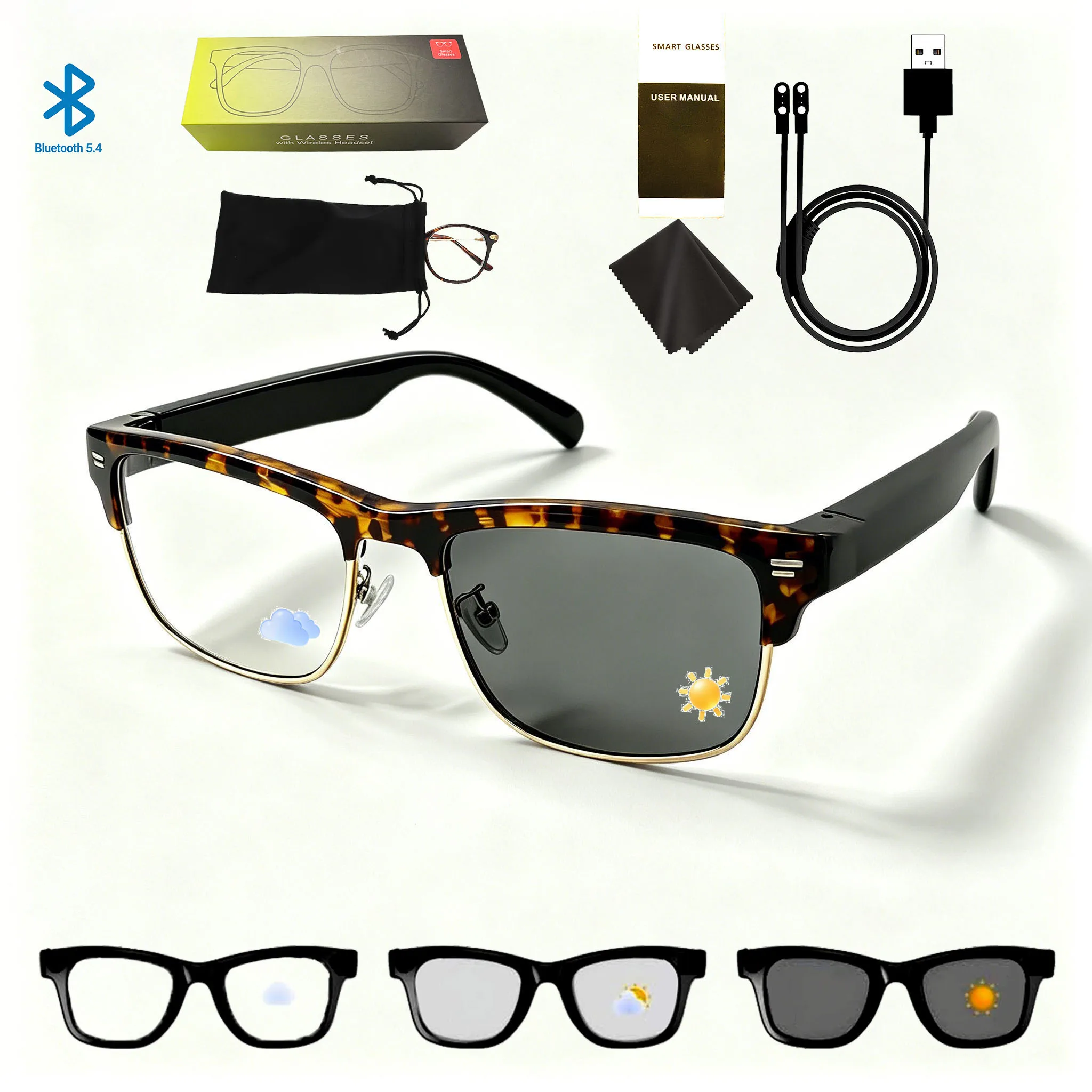 GlassesSet YX01YG B