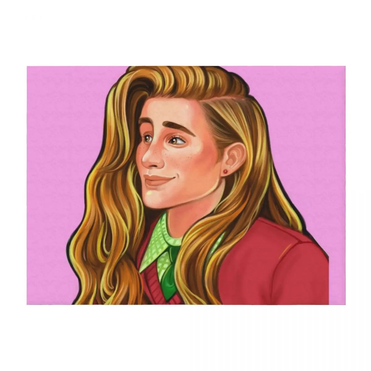 

Elliot Stardew Valley Bachelor Throw Blanket valentine gift ideas Plush Flannel Fabric Summer Beddings Blankets